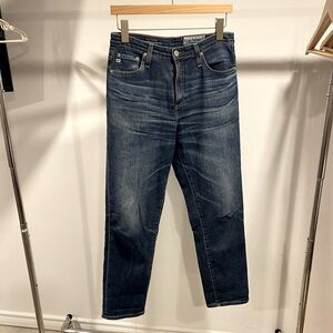 AG denim, The Phoebe, size 28, blue faded jeans